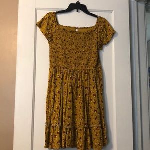 Floral Fall Dress - with pockets!